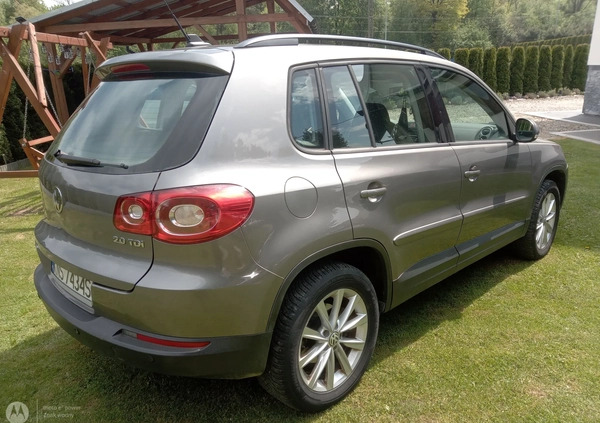 Volkswagen Tiguan cena 28300 przebieg: 275000, rok produkcji 2008 z Ostrów Wielkopolski małe 154